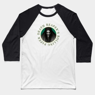 Death Reaper's Rolling Paper Baseball T-Shirt